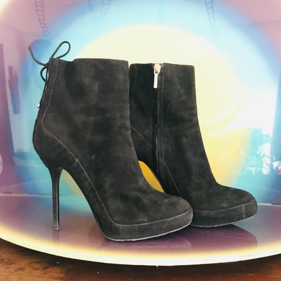 Dior Black Suede Ankle Boots (High heels) - Picture 2 of 8